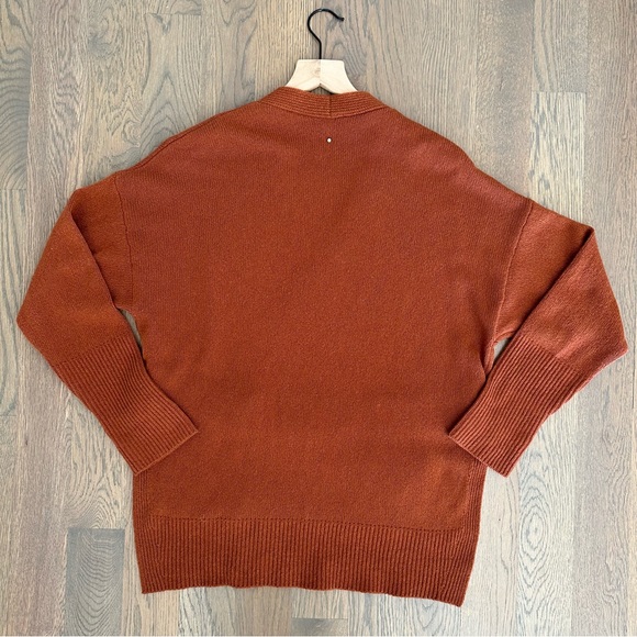 Cuyana | Sweaters | Cuyana Recycled Cashmere Soft Wrap Sweater In Ginger Size Medium | Poshmark